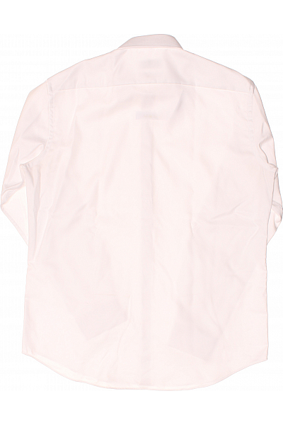 Christian Berg Pánská Košile Jednobarevná Bílá Vel. 41/42