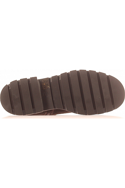 Dámské Boty Kožené Hnědé Inuovo Vel. 39