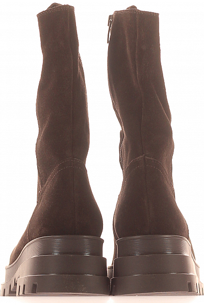 Dámské Boty Kožené Hnědé Inuovo Vel. 39