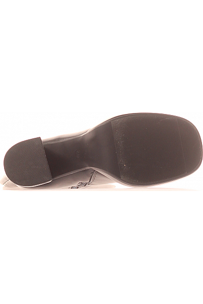 Dámské Kozačky Černé Outlet Vel.  41