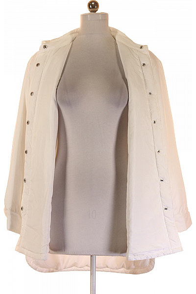 Dámský Kabát Bílý Peek & Cloppenburg Vel. 40