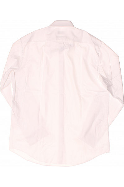 Pánská Košile Jednobarevná Bílá Christian Berg Vel. 41/42