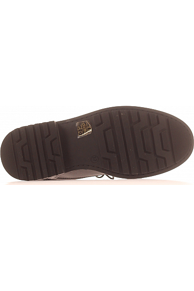 Lazamani Dámské Boty Kožené Černé Vel. 37