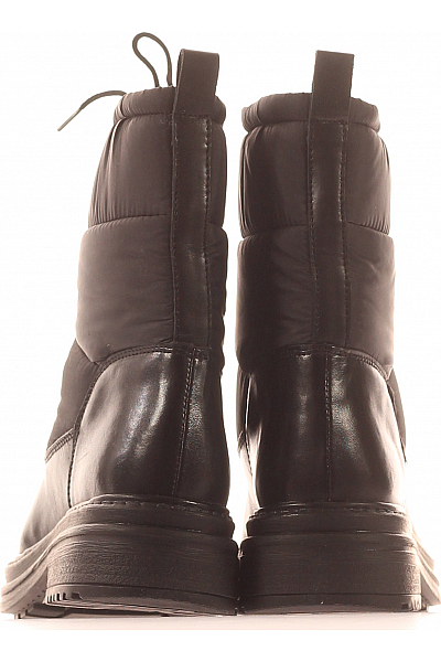 Lazamani Dámské Boty Kožené Černé Vel. 37