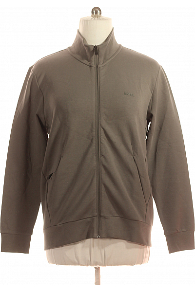 Hugo Boss Pánská Mikina Na Zip Šedá Vel. L