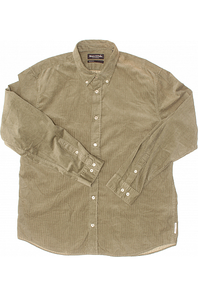 Vzorovaná Pánská Košile Zelená Marc O´Polo Vel. XXL