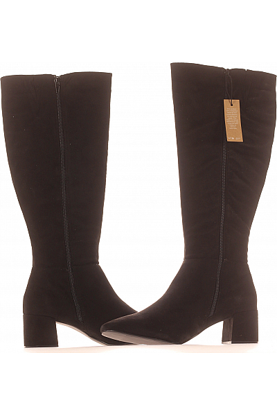 Dámské Boty Černé Outlet Vel. 42