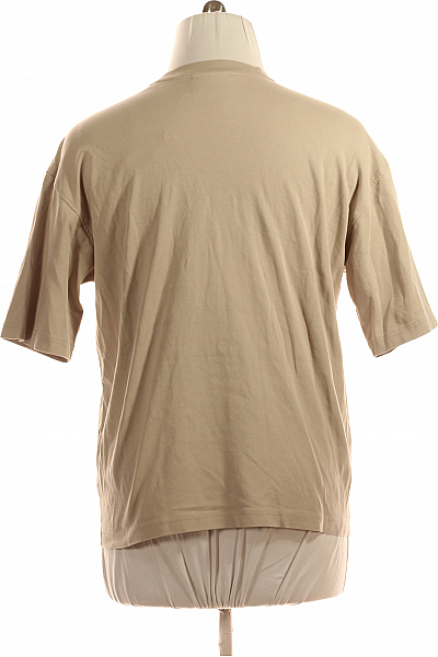 Jednoduché Pánské Tričko Béžové Jake*s Second hand Vel. XL
