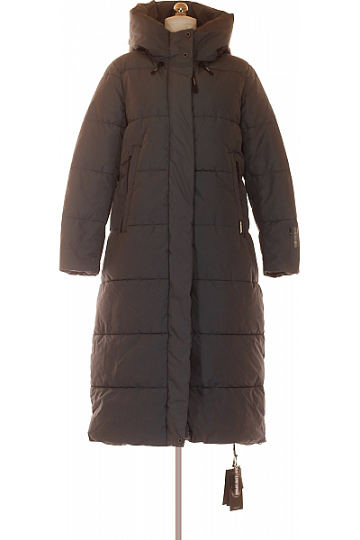 Khujo Dámská Zimní Dlouhá Bunda Šedá Vel. L