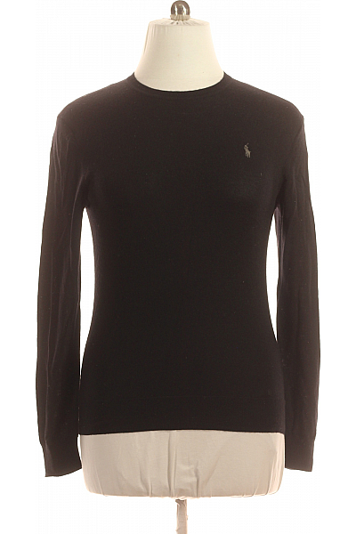Ralph Lauren Pánský Pulovr Vlněný Černý Vel. M Ralph Lauren Pánský Pulovr Vlněný Černý Vel. M