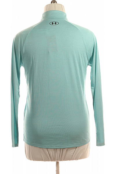 Sportovní Pánské Tričko Modré UNDER ARMOUR Vel. M