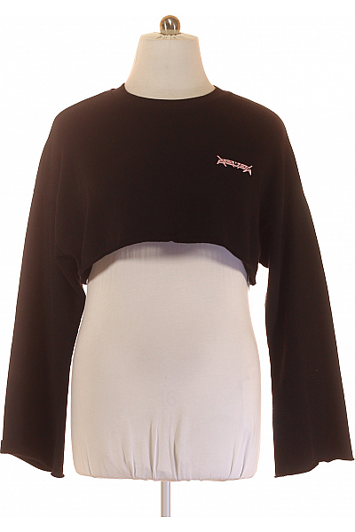 REVIEW Dámská Mikina Bez Zapínání Černá Vel. L REVIEW Dámská Mikina Bez Zapínání Černá Vel. L