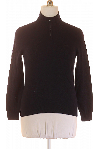 Dámský Rolák Vlněný Modrý Hugo Boss Second Hand Vel. L Dámský Rolák Vlněný Modrý Hugo Boss Second Hand Vel. L