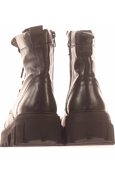 Dámské Boty Kožené Černé Inuovo Vel.  39