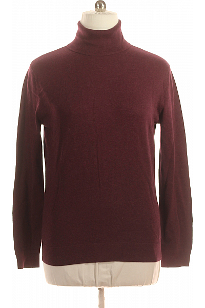 Pánský Rolák Vínový TOM TAILOR Vel. L Pánský Rolák Vínový TOM TAILOR Vel. L