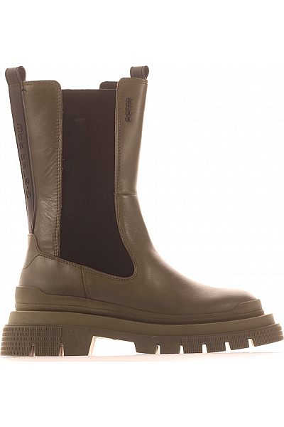 G-Star Dámské Kotníkové Boty Kožené Zelené Vel.  38