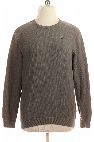 Pánský Pulovr Šedý Knowledge Cotton Apparel Vel. L