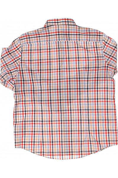 Vzorovaná Pánská Košile Barevná Vel. 45-46