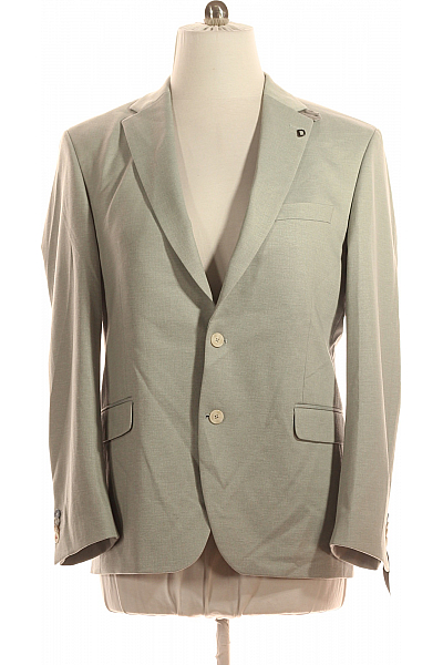 Společenské Pánské Sako Zelené Digel