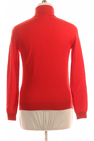 Hugo Boss Pánský Rolák Vlněný Červený Vel. M