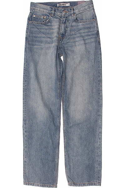 Dámské Džíny Modré REVIEW Vel. 29/32