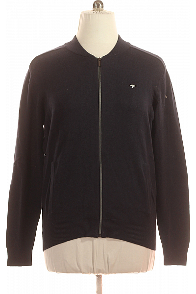 Pánský Cardigan Modrý FYNCH-HATTON Vel. XL Pánský Cardigan Modrý FYNCH-HATTON Vel. XL