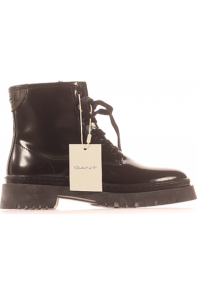 GANT Dámské Workery Kožené Černé Vel.  37
