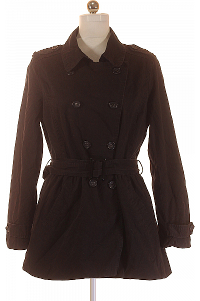 Dámský Trenčkot Černý Vel. 42 Dámský Trenčkot Černý Vel. 42