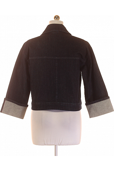 Dámská Bunda Modrá Vel. 34