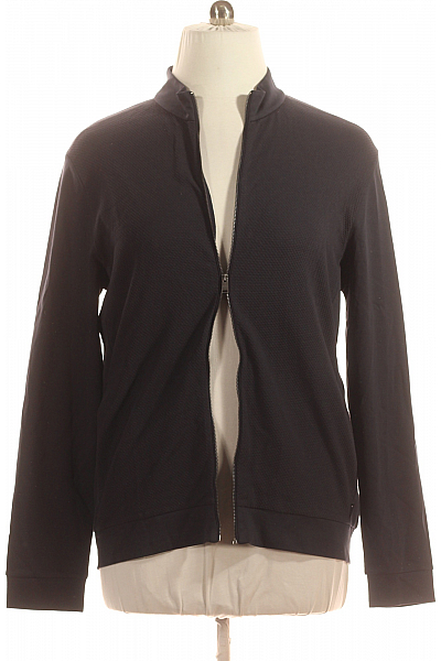 Hugo Boss Pánská Mikina Na Zip Modrá Vel. XL