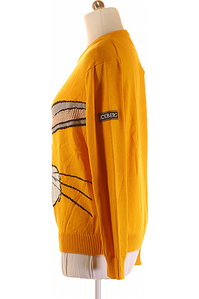 Iceberg Pánský Pulovr Žlutý Vel. XXL