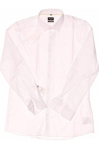 OLYMP Pánská Košile Bílá Vel. 43
