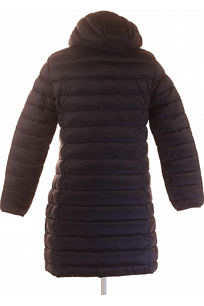 Geographical Norway Dámská Zimní Dlouhá Bunda Modrá Vel.  S