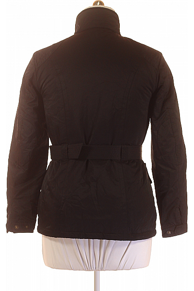 TOMMY HILFIGER Dámská Bunda Černá Second hand Vel. L