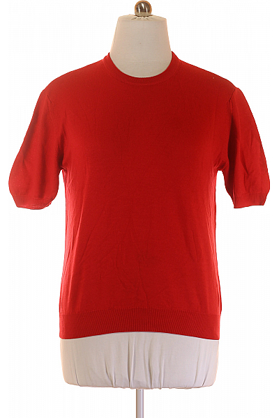 Peter Hahn Dámský Pulovr Vlněný Červený Peter Hahn Dámský Pulovr Vlněný Červený