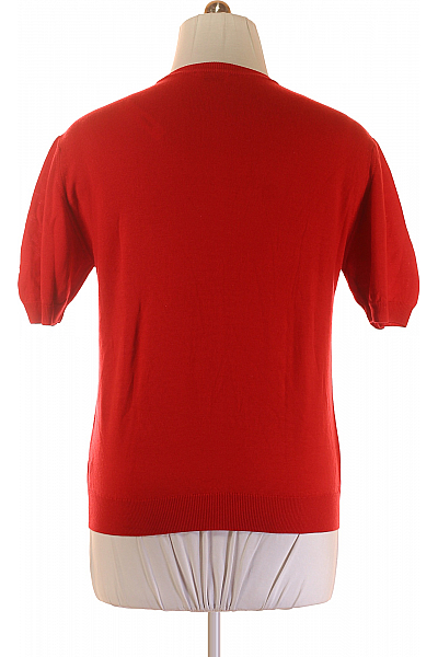 Peter Hahn Dámský Pulovr Vlněný Červený