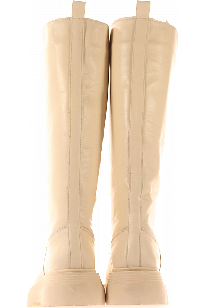 Dámské Boty Kožené Bílé Inuovo Vel. 39