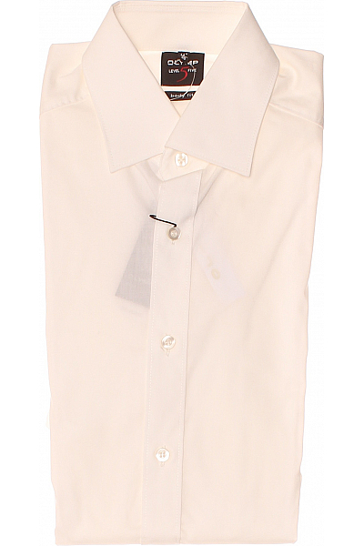 Pánská Košile Béžová OLYMP