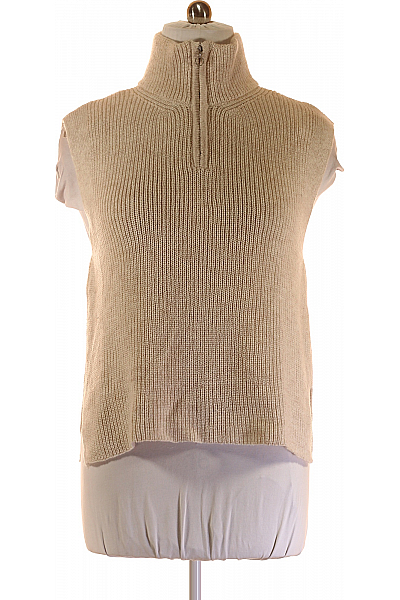 ONLY Kratká Dámská Vesta Béžová Vel. XXL ONLY Kratká Dámská Vesta Béžová Vel. XXL