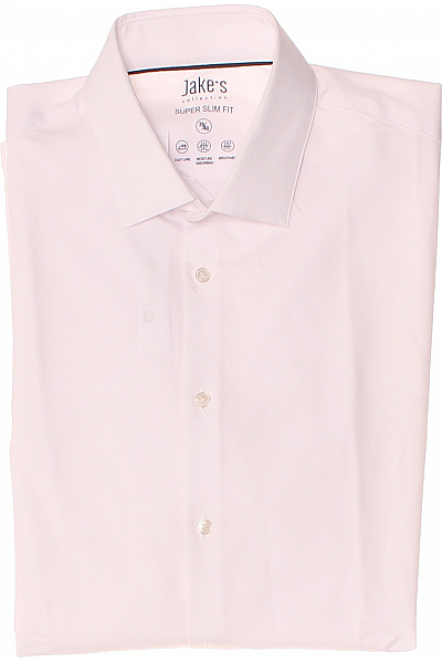 Pánská Košile Bílá Jake*s Vel. 39/40