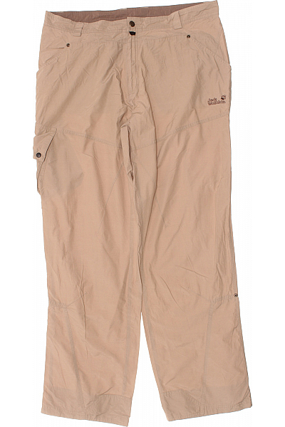 Jack Wolfskin Sportovní Pánské Kalhoty Béžové Vel.  56
