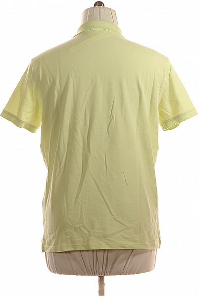 Pánské Tričko s Límečkem Zelené TOM TAILOR Vel. XL