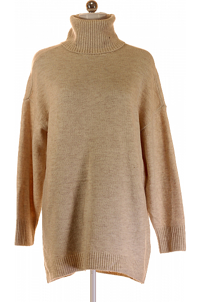 Dámský Svetr Béžový ONLY Outlet Vel. M Dámský Svetr Béžový ONLY Outlet Vel. M