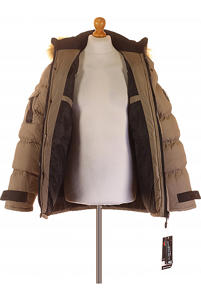 Dámská Bunda Béžová Vel.  L