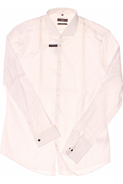 Pánská Košile Bílá Jake*s Second hand Vel. 43/44