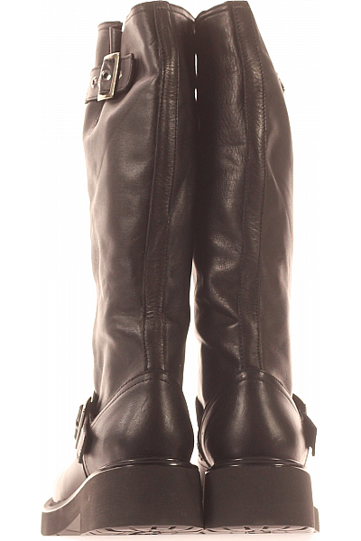 Dámské Boty Kožené Černé Inuovo Vel. 41