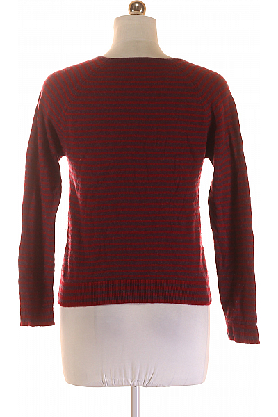 Gudrun Sjödén Dámský Pulovr Kašmírový Červený Vel. M