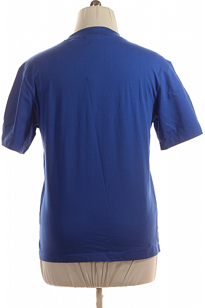 Hugo Boss Pánské Tričko Modré Outlet Vel. M