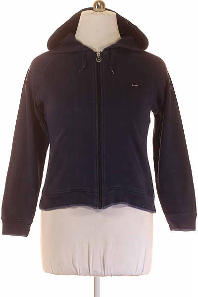 Dámská Mikina Modrá Nike Second Hand