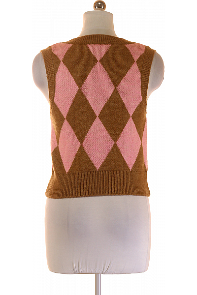 Kratká Dámská Vesta Barevná STRADIVARIUS Vel.  M